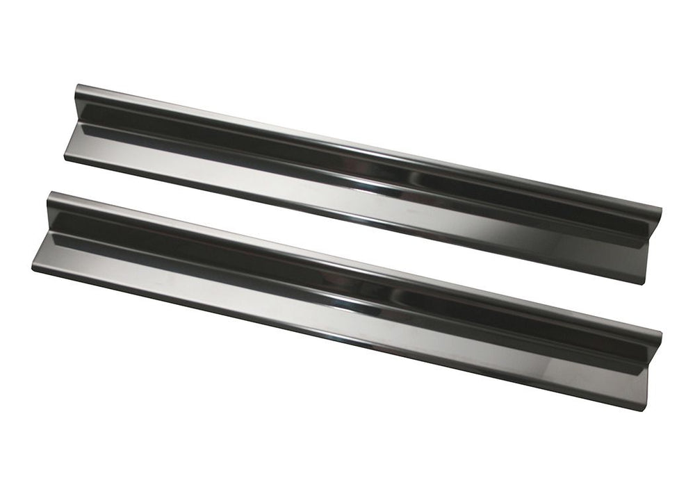 Rugged Ridge Entry Guard PAIR Stainless Steel JK Wrangler 2DR 3M TAPE 0716