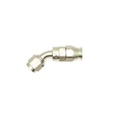 45-Deg. 6AN Swivel PTFE Hose End