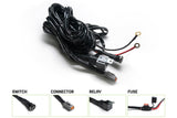 DV8 Offroad 60 Amp Wire Harness with Switch & Dtp Connector Black