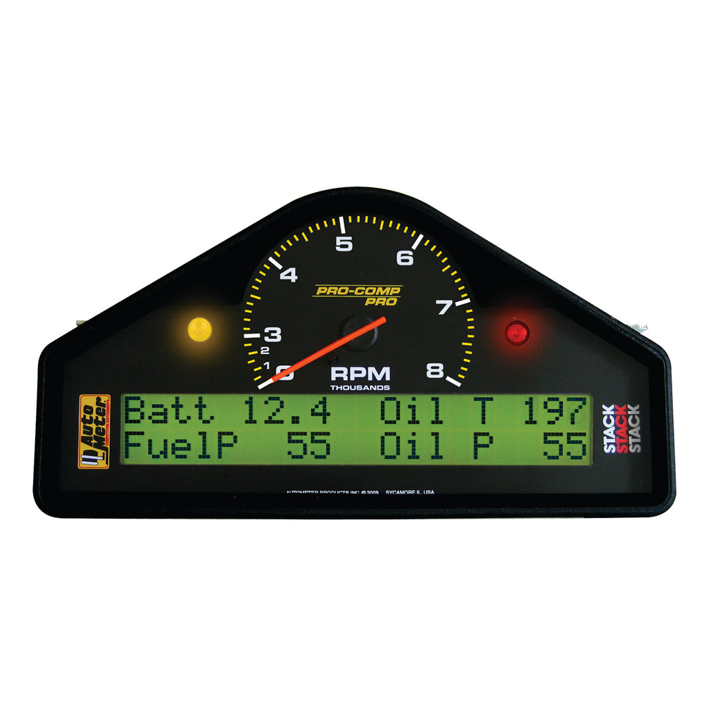 AutoMeter Race Dash, 0-3-8K RPM, Pro-Comp Pro