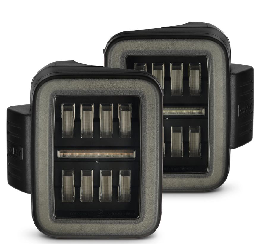 AlphaRex Prismatic LED Taillights Alpha Black - 602050