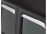 AVS WRANGLER/18 Wrangler JK Front/rear Ventshade 4PC Stainless Steel (AVE14918)