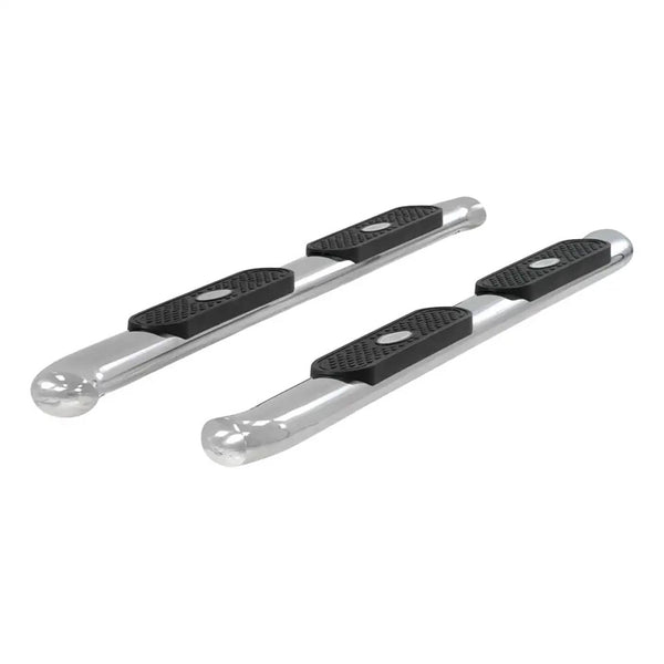 ARIES Tubes ovales en inox 2002-2009 Dodge Ram 1500/2500/3500 Quad (pliage à 45 degrés)