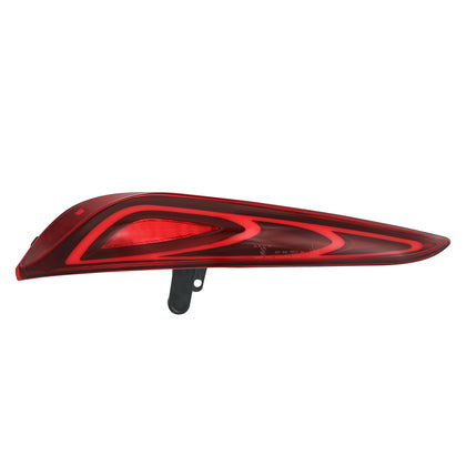 AlphaRex LED Taillights Black Red - 609031