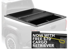 UnderCover 1999-2006 Sierra 6.7Ft Bed Hard Folding Tonneau Cover — 6'6" Bed — 1999-2007 Chevy Silverado 1500/2500 & 2001-2007 Chevy Silverado 3500 and more & 1999-2007 GMC Sierra 1500/2500 (SL14013)