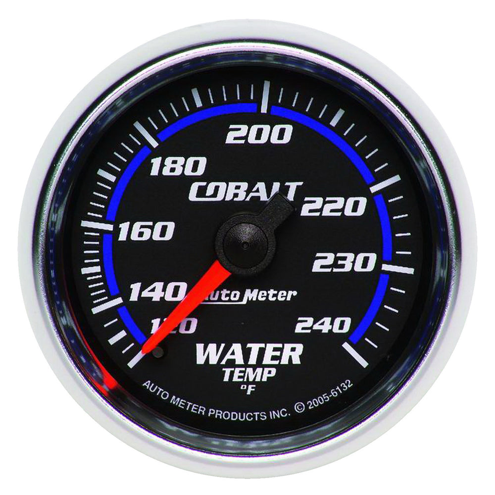 AutoMeter 2-1/16" Water Temperature, 120-240 F, Cobalt