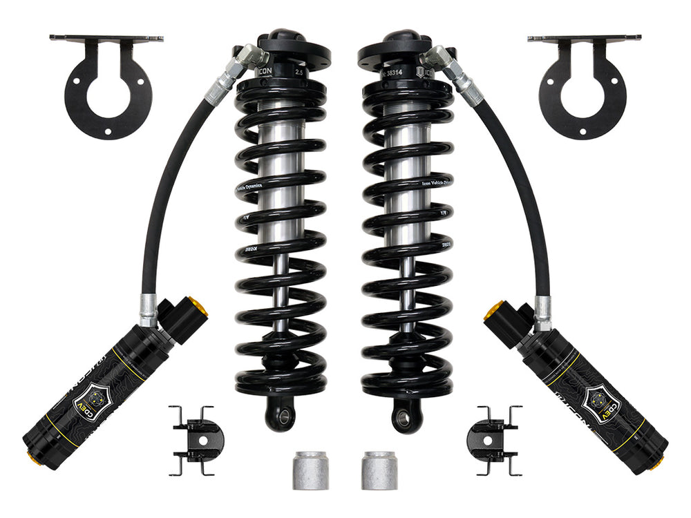 ICON 2023-2026 Ford F-250/F-350 Super Duty 4WD, 2.5-3” Lift, V.S. 2.5 Series Coilover Conversion Kit, Remote R (61723E)