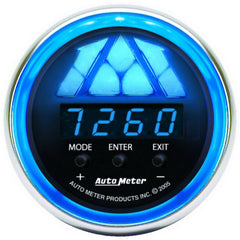 AutoMeter 2-1/16" Digital Pro Shift Light, 0-16,000 RPM, Cobalt