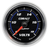 2-1/16" VOLTMETER, 8-18V, COBALT — Blue (6191)
