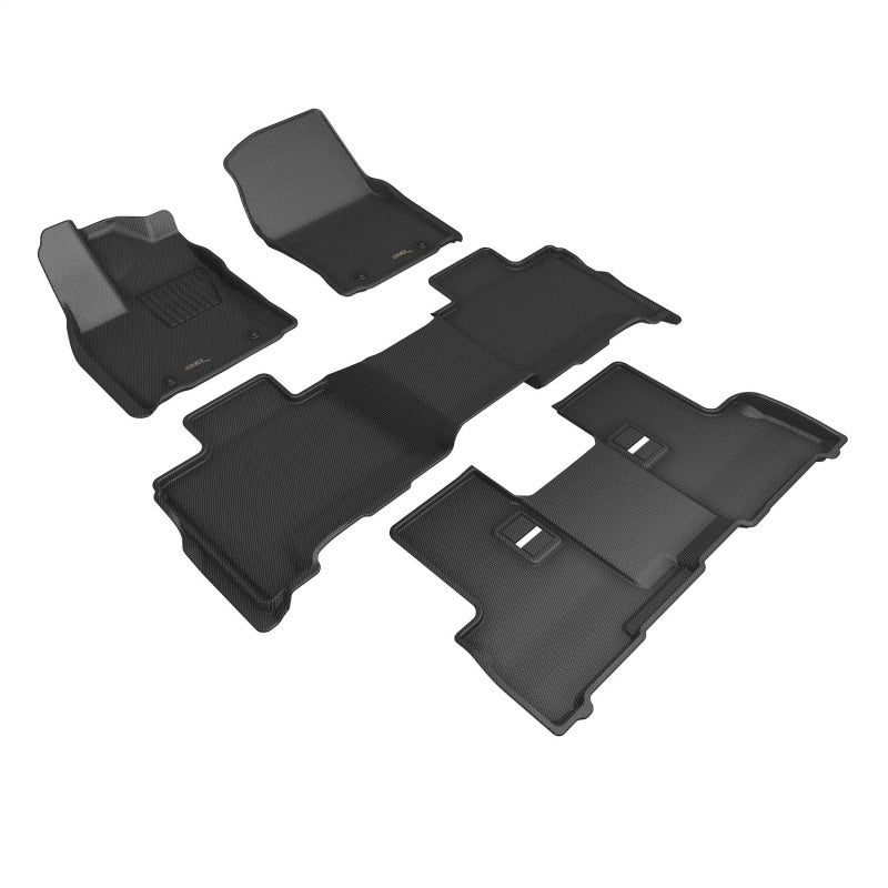 3D MAXpider Ensemble complet Kagu 23-26 Toyota Sequoia - noir