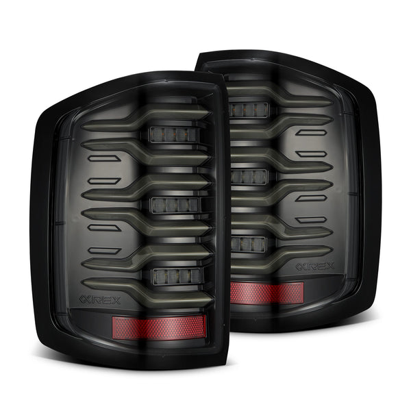 AlphaRex LED Taillights Alpha Black - 620040