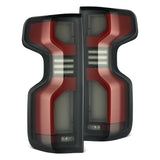 AlphaRex LED Taillights Black Red - 620068