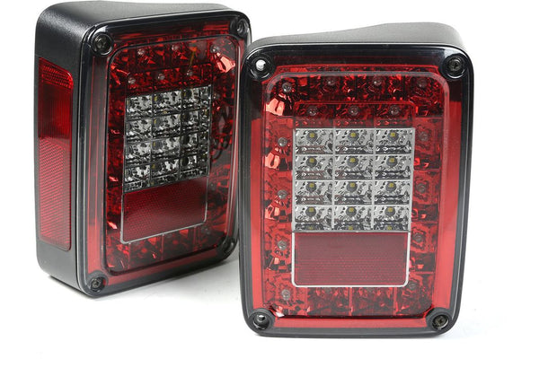 Rugged Ridge 0716 Wrangler LED Taillights Driver/Passenger