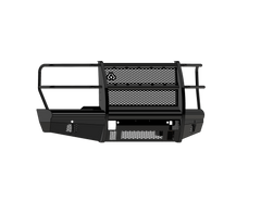 Road Armor 2023+ F250/F350/F450/F550 Vaquero Front Nonwinch Bumper Full Guard Gloss Black (6232VF6GB)
