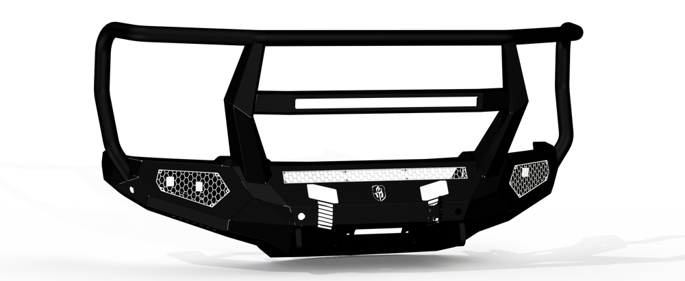 Road Armor 2023+ F250/F350 Evolution Front Winch Bumper Reaper Guard Texture Black (6232EF7B)