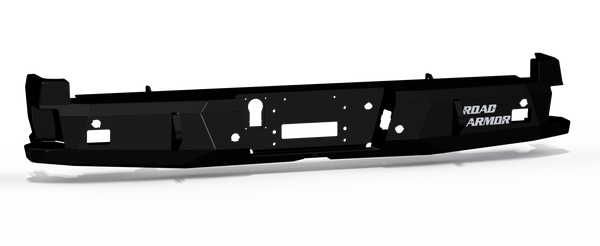 Road Armor 2023+ F250/F350/F450 Stealth Rear Winch Bumper Texture Black (6232R0B)