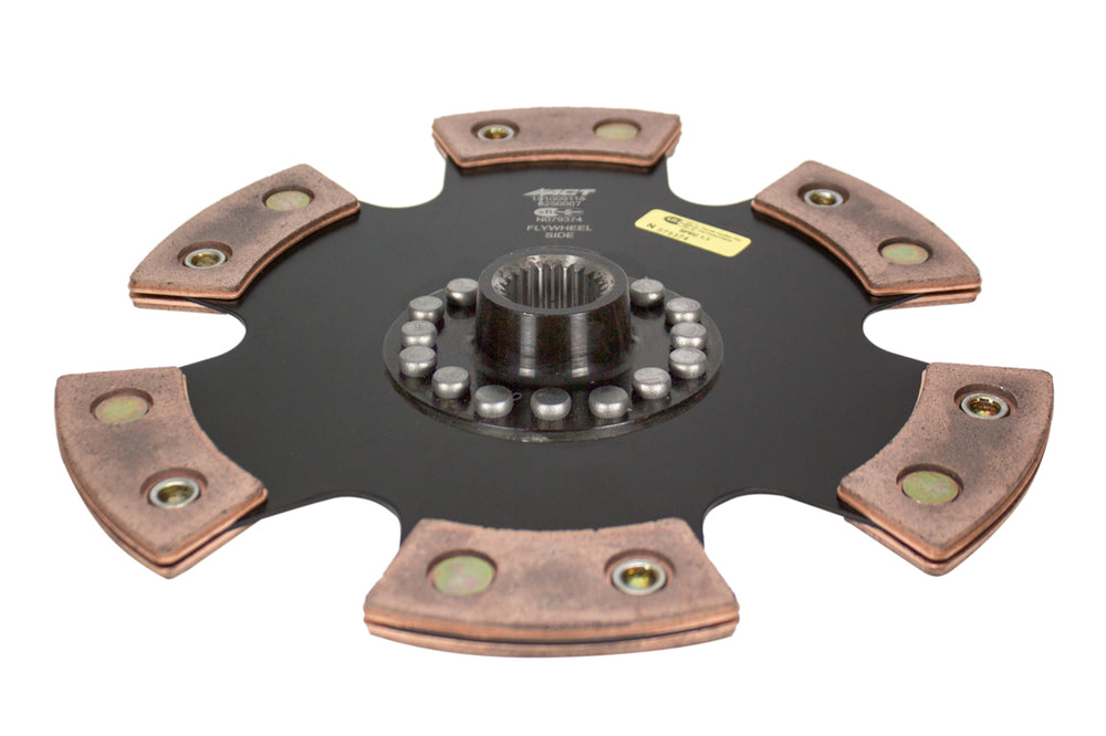 Advanced Clutch ACT 6 Pad Rigid Race Clutch Disc — for select Toyota vehicles (6250007)