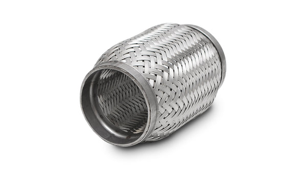 Vibrant Performance - 62808 - Standard Flex Coupling w/ Inner Braid Liner, 2.50 in. I.D. x 8.00 in. Long