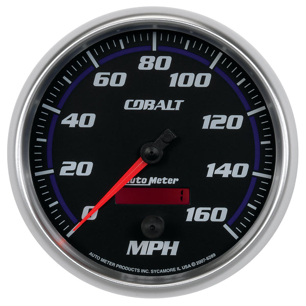 AutoMeter Indicateur de vitesse 5 po, 0-160 MPH, Cobalt