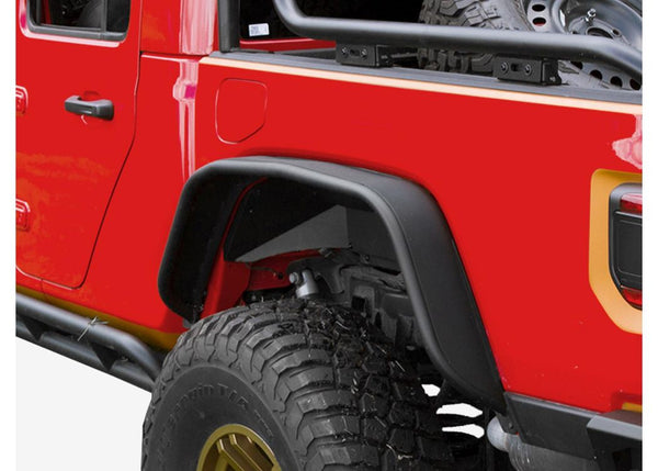 Rugged Ridge Steel Tube Fenders Rear - 2021 Gladiator JT