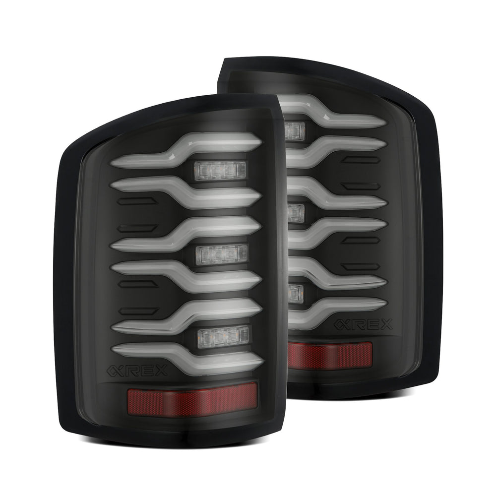 AlphaRex LED Taillights Black - 630040