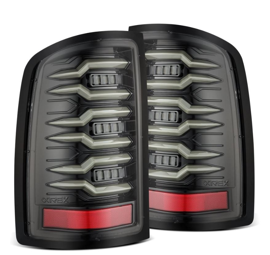 AlphaRex LED Taillights Alpha Black - 630070