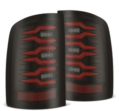 AlphaRex LED Taillights Black Red - 630080