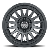 Icon Vehicle Dynamics Icon Alloys Recon Slx Satin Black 18 X 9 / 6 X 5.5 / 40Mm / 6.6In Bs