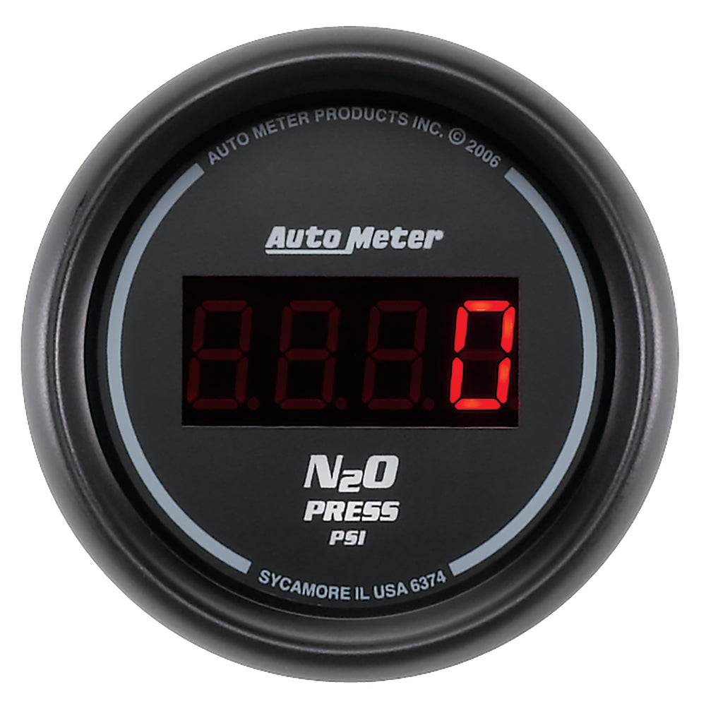 AutoMeter 2-1/16" Nitrous Pressure, 0-1600 PSI, Sport-Comp Digital