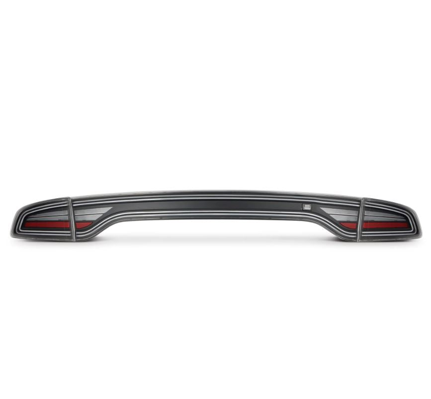 AlphaRex Prismatic LED Taillights Black - 642012