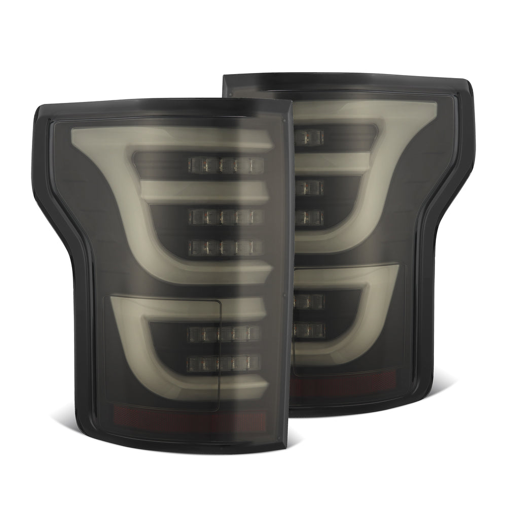 AlphaRex LED Taillights Black - 652040