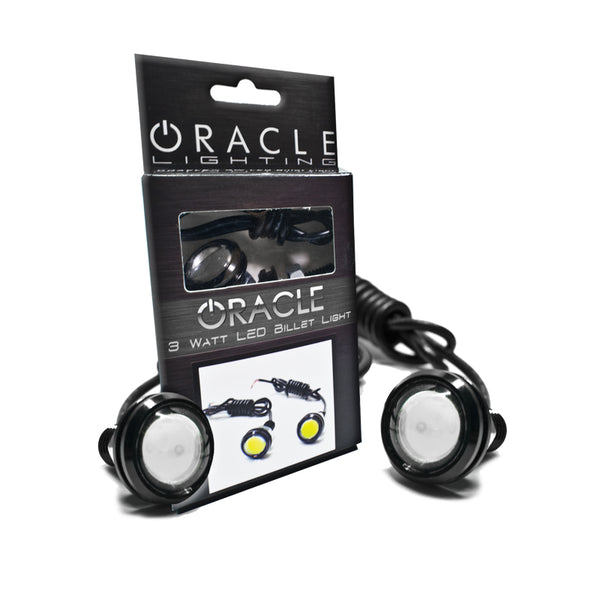 Oracle Feux à DEL Cree en aluminium usiné universels 3W - ambre