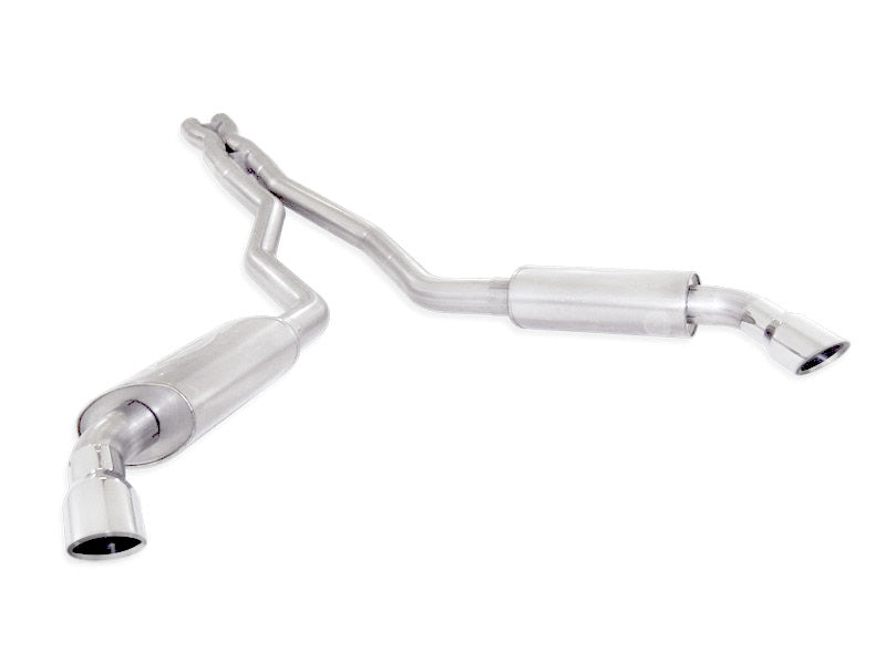 Stainless Works Échappement 3 po avec tuyau en X, silencieux Turbo à chambres et embouts polis 2010-15 Camaro 6.2L