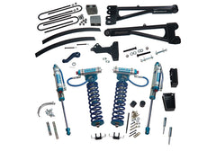 Superlift Ensemble de rehaussement 8 po avec bras radiaux de remplacement, combinés filetés King et amortisseurs arrière 05-07 Ford F-250/F-350 SD 4WD