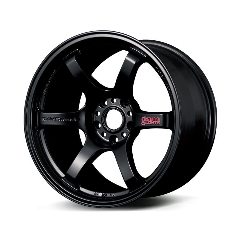 Gram Lights Roue 57DR 18x9.5 +22 5x114.3 - noir semi-brillant