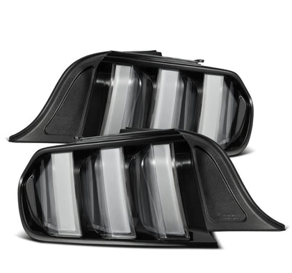 AlphaRex Prismatic LED Taillights Black clear - 655020