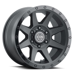 Icon Vehicle Dynamics Icon Alloys Rebound Dbl Blk 18 X 9/6 X 5.5"/0 mm/5" Bs
