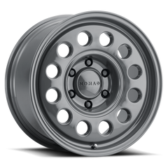 Nomad N501UG Convoy 17x8.5in / 6x139.7 BP / -10mm Offset / 106.1mm Bore - Gloss Grey Wheel