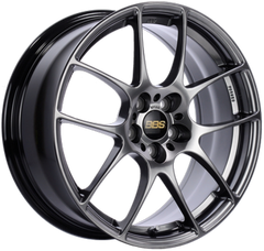 BBS RF 18x8.5 5x112 ET38 Diamond Black Wheel PFS/Clip Required