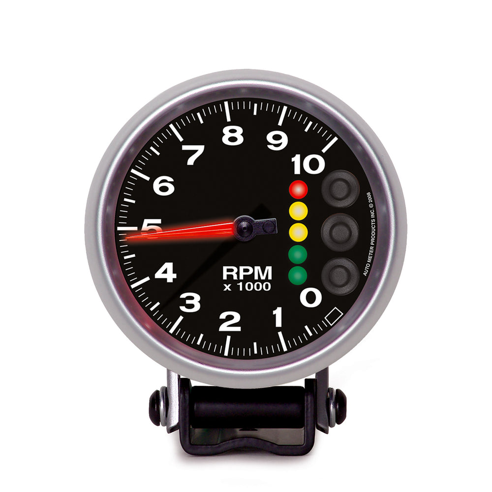 AutoMeter 3-3/4" Pedestal Tachometer, 0-10,000 RPM, Elite