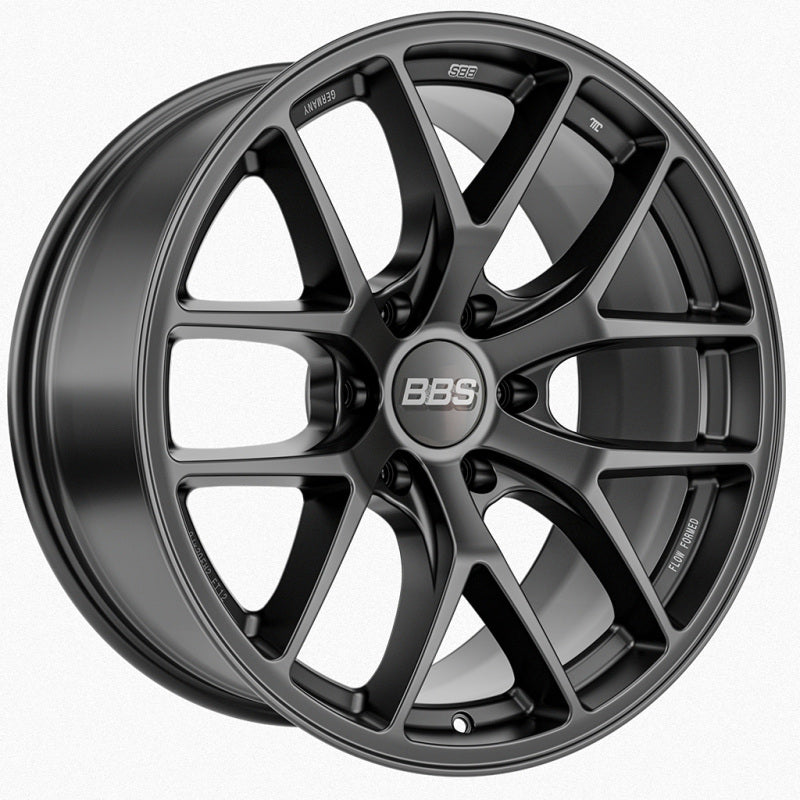BBS Roue TS-P 17x9 po - 6x139.7 - 106.1 CB - ET0 - noir satiné