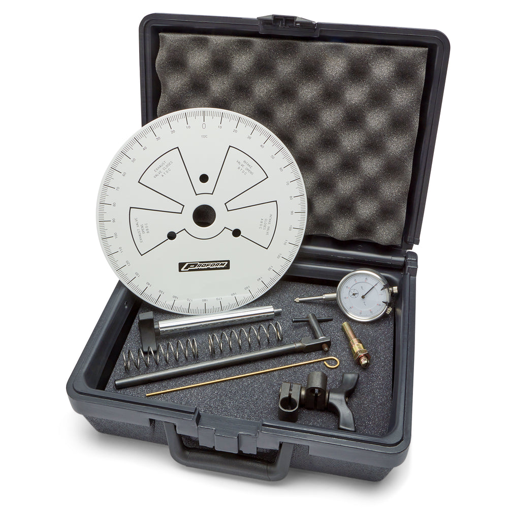 Proform Camshaft Degree Wheel Kit Universal Model 9 Inch Wheel with Dial Indicator