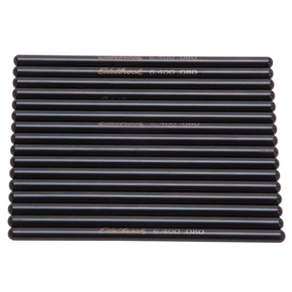 Edelbrock Ensemble de tiges de culbuteur pour applications à poussoirs à rouleaux hydrauliques Ford Small Block 289/302