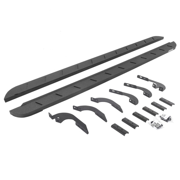 Go Rhino Running Boards — 2005+ Toyota Tacoma Double Cab (63442987ST)