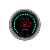 GAUGE, FUEL/VOLT, 2 1/16" TWO CHANNEL, SELECTABLE, SPORT-COMP ELITE DIGITAL