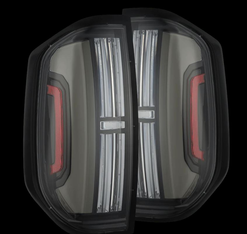 AlphaRex Prismatic LED Taillights Black - 672032