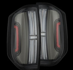 AlphaRex Prismatic LED Taillights Black - 672032