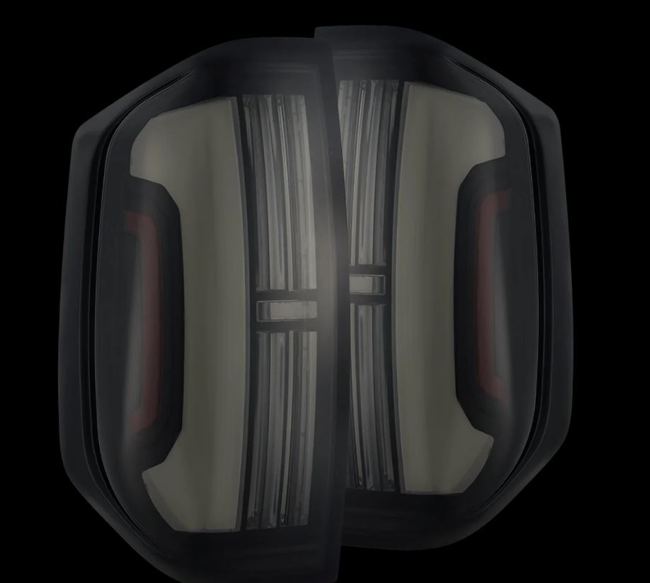 AlphaRex Prismatic LED Taillights Alpha Black - 672042