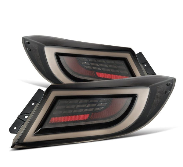 AlphaRex LED Taillights Black Smoke — 2022-2024 Toyota GR86 (675020)