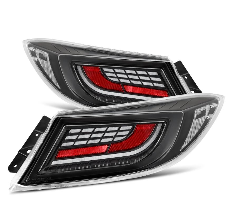 AlphaRex LED Taillights Alpha Black - 675040